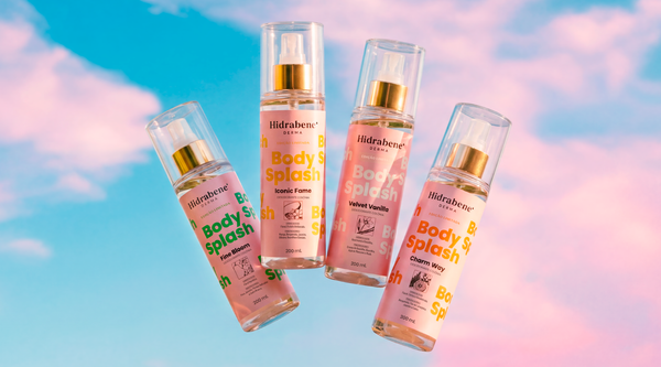 Nova linha de Body Splash Hidrabene: fragrâncias leves e irresistíveis