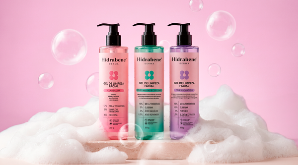 Nova Linha Hidrabene: Géis de Limpeza com Tratamento Inteligente