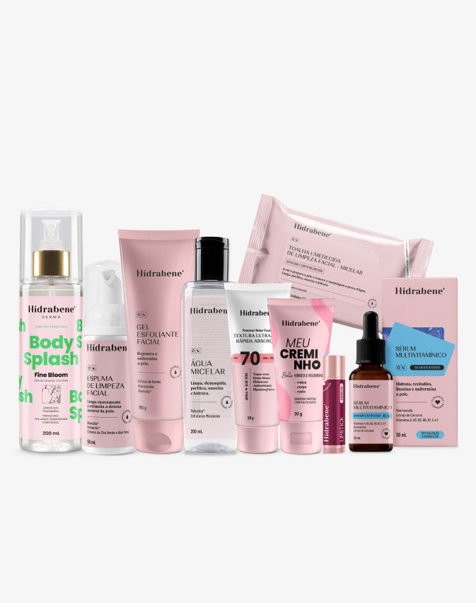 KIT ROTINA COMPLETA DE SKINCARE