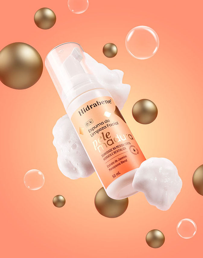 ESPUMA DE LIMPEZA SUAVE PELE MADURA