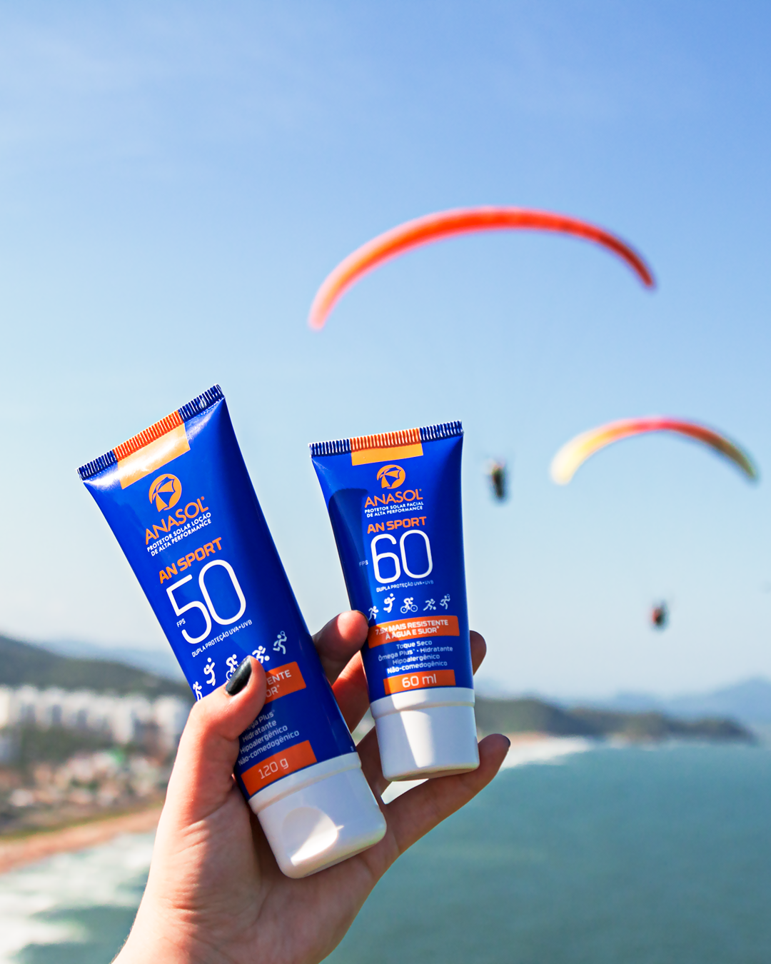 ANASOL PROTETOR SOLAR FACIAL AN SPORT FPS 60