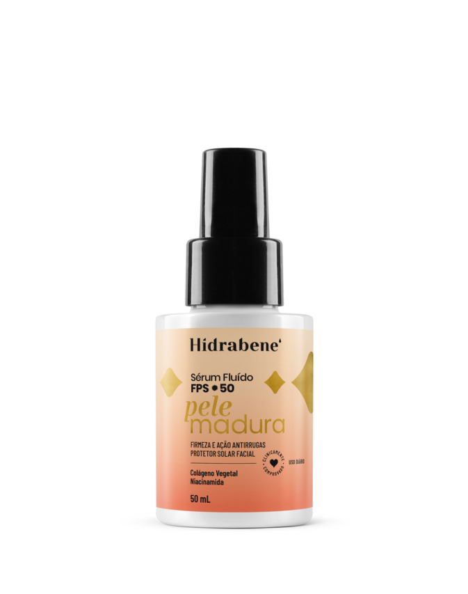 PROTETOR SOLAR SÉRUM FPS 50 PELE MADURA