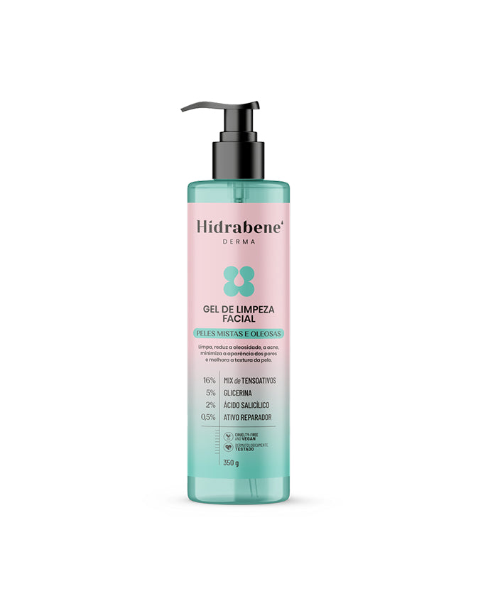 Gel de Limpeza Facial - Peles Mistas e Oleosas