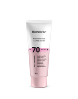 PROTETOR SOLAR FACIAL FPS 70 CLAREADOR