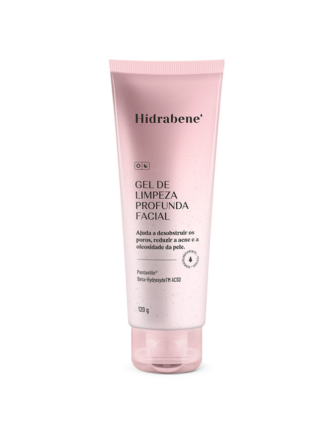 Gel de limpeza profunda facial