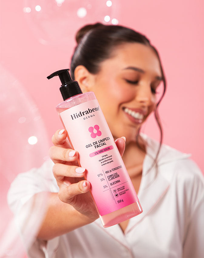 Gel de Limpeza Facial Clareador