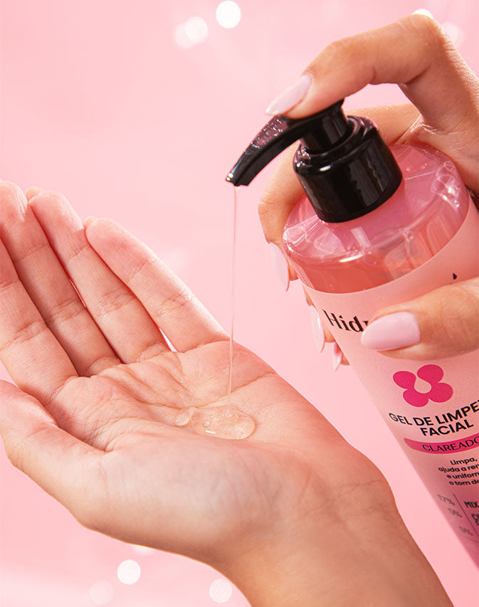 Gel de Limpeza Facial Clareador