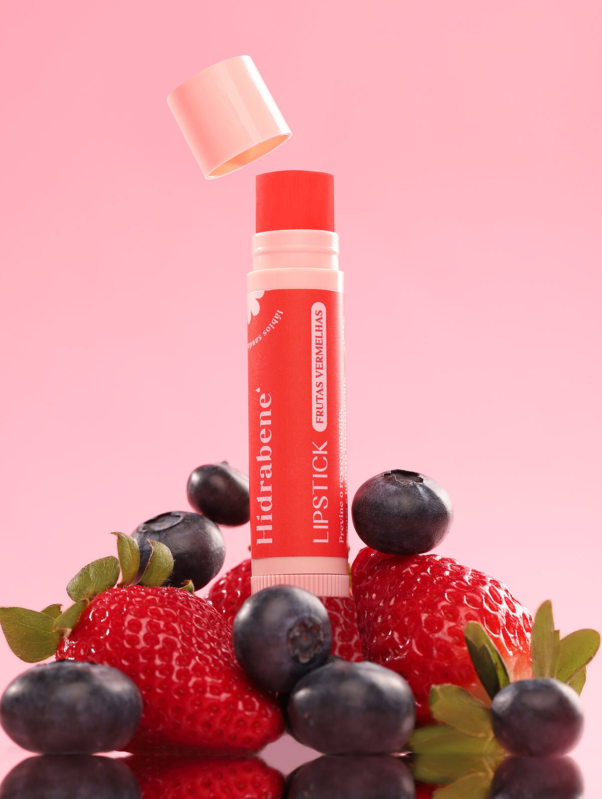 Kit Lipstick Frutas Vermelhas + Body Cream Velvet Vanilla