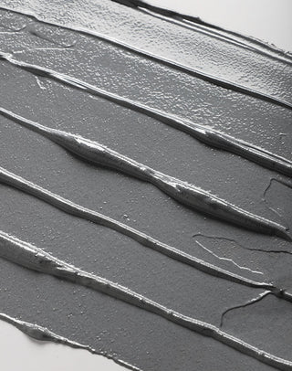 Textura cinza da Máscara de Carvão 3x1 Hidrabene espalhada em camadas