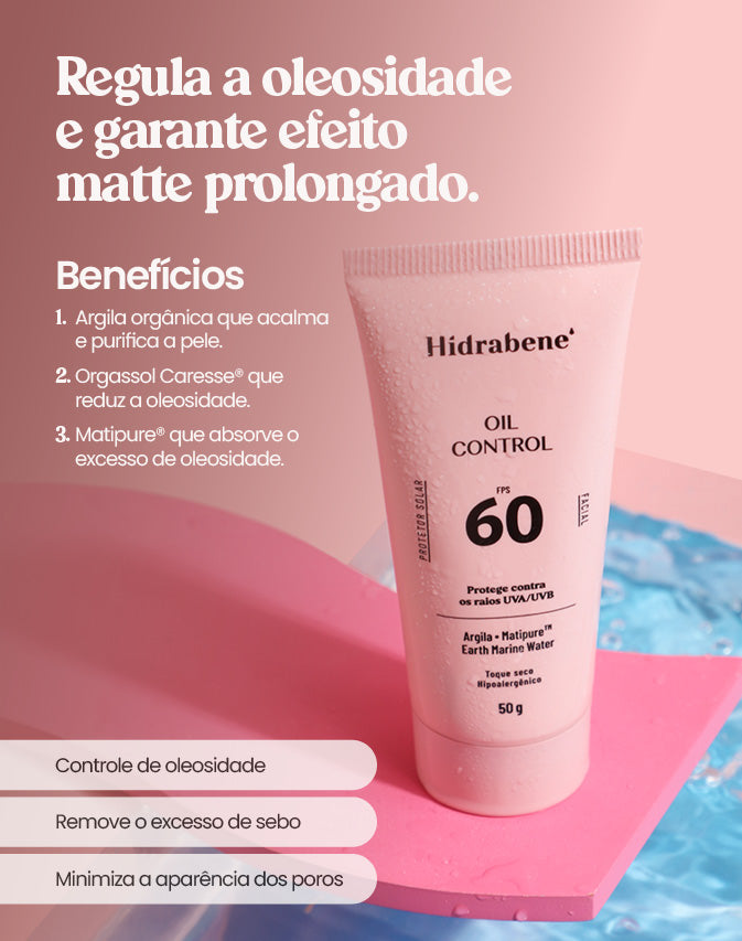 PROTETOR SOLAR OIL CONTROL FACIAL FPS 60