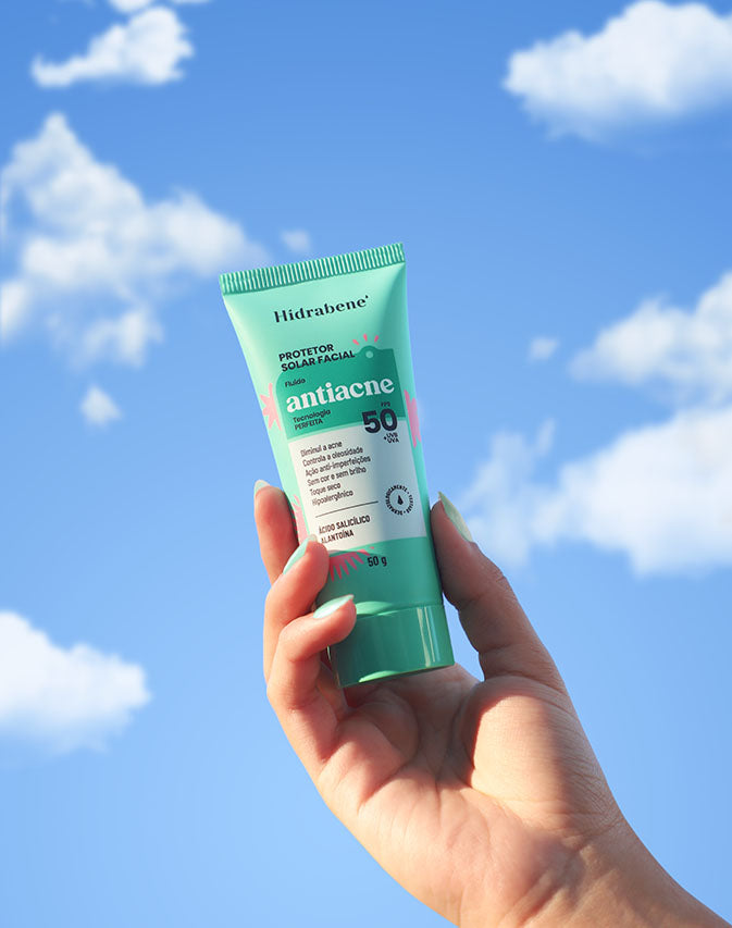 PROTETOR SOLAR FACIAL ANTIACNE FPS 50