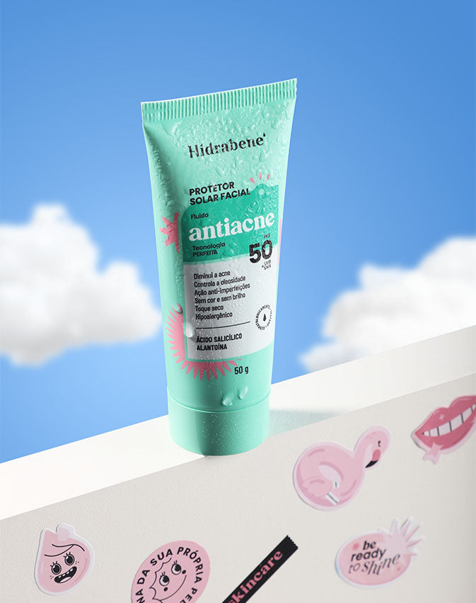 PROTETOR SOLAR FACIAL ANTIACNE FPS 50