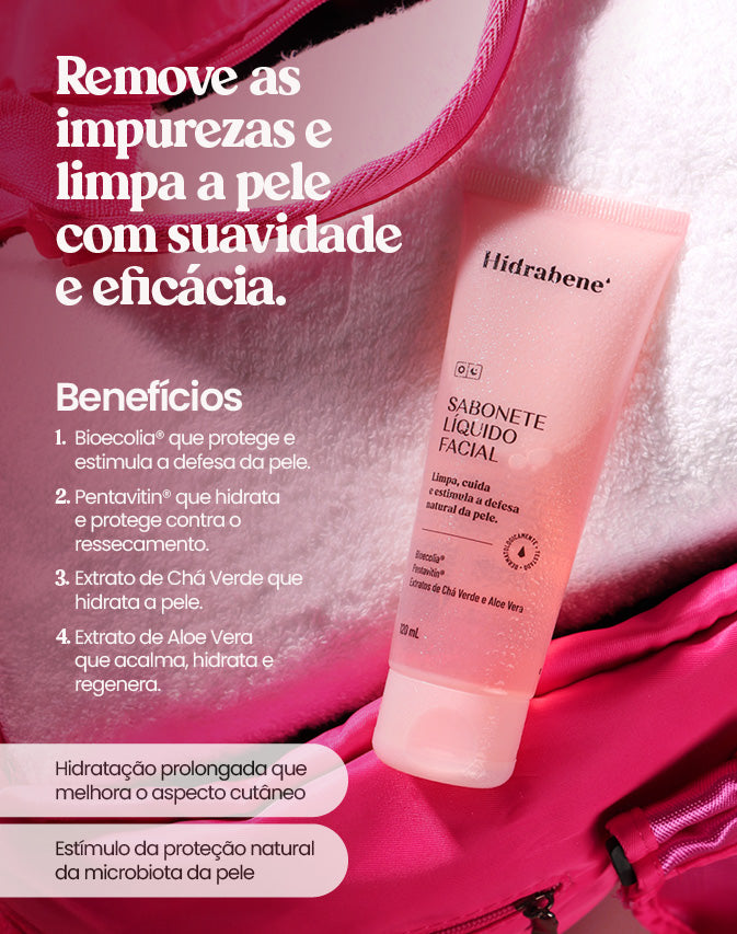 SABONETE LÍQUIDO FACIAL