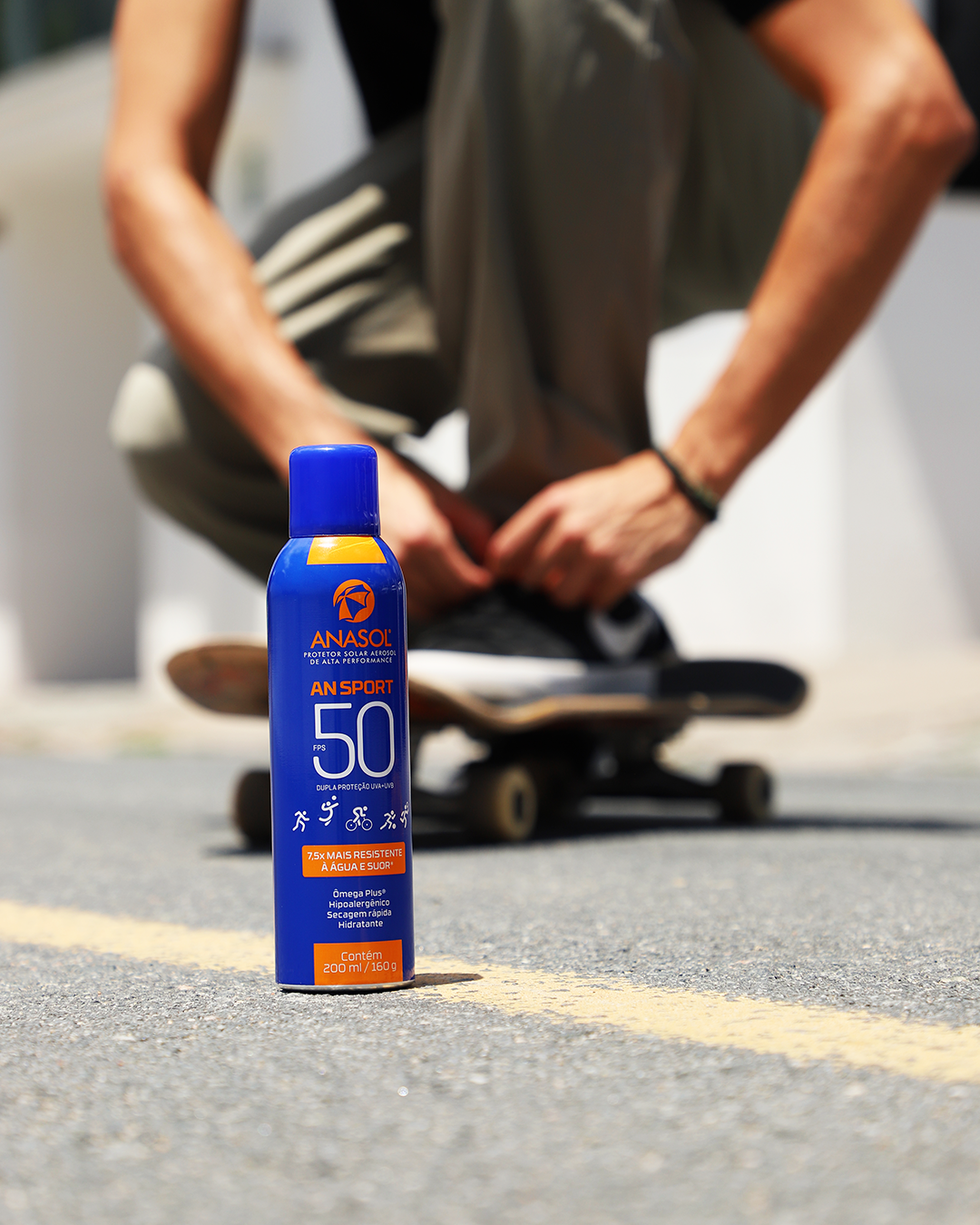 ANASOL PROTETOR SOLAR CORPORAL AEROSOL AN SPORT FPS 50