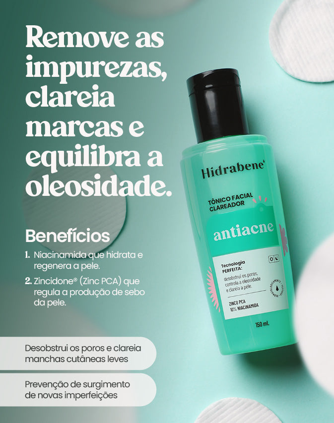 TÔNICO FACIAL ANTIACNE