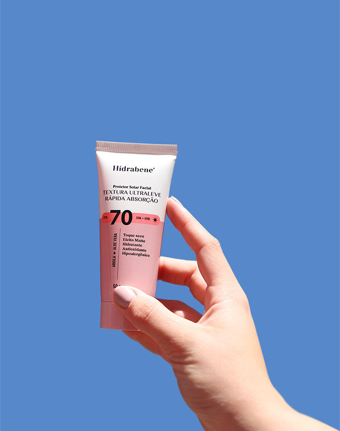 PROTETOR SOLAR FACIAL FPS 70