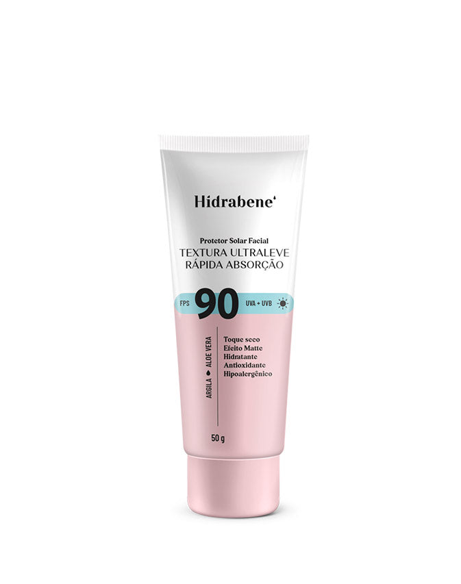 PROTETOR SOLAR FACIAL FPS 90