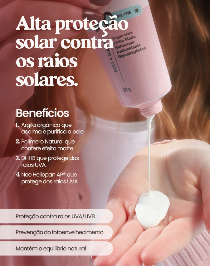 PROTETOR SOLAR FACIAL FPS 90