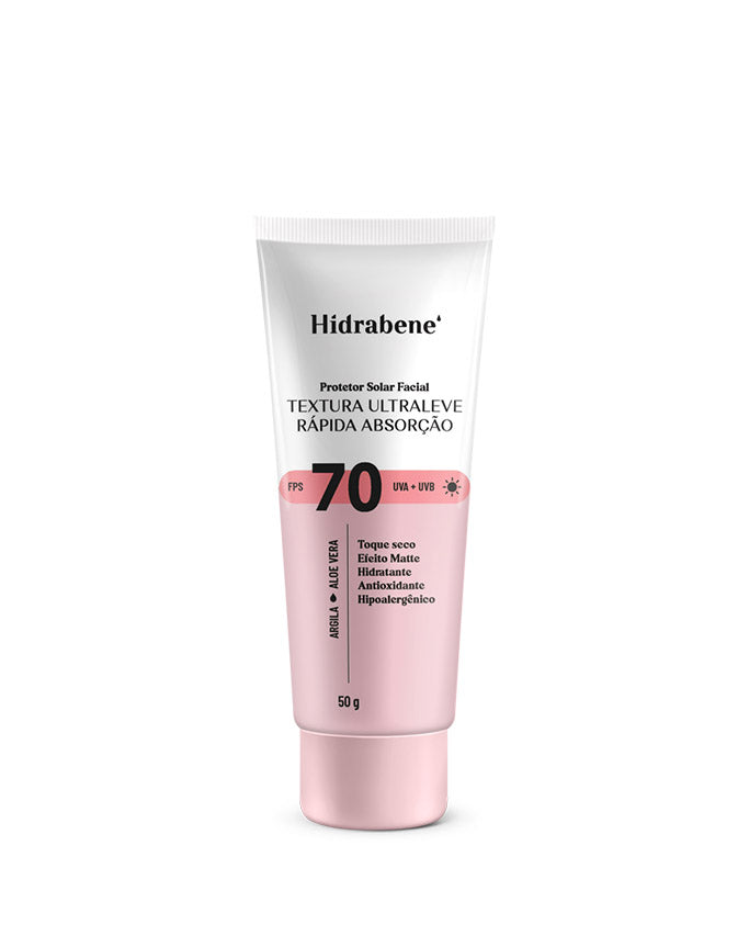 PROTETOR SOLAR FACIAL FPS 70
