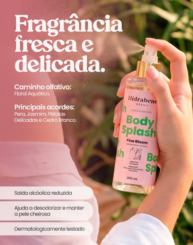 HIDRABENE BODY SPLASH - FINE BLOOM