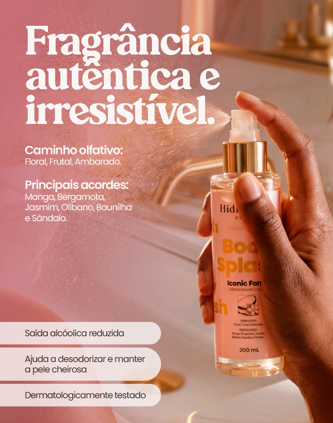 HIDRABENE BODY SPLASH - ICONIC FAME