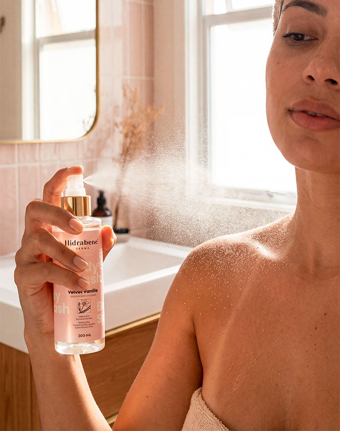 HIDRABENE BODY SPLASH - VELVET VANILLA
