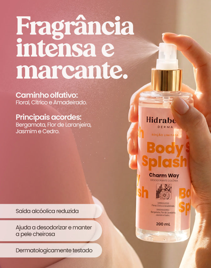 HIDRABENE BODY SPLASH - CHARM WAY