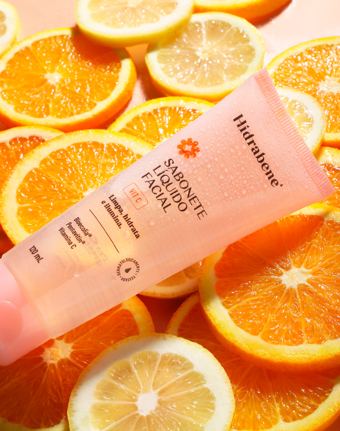 Sabonete Líquido Facial Vit C + Creme Anti-Aging
