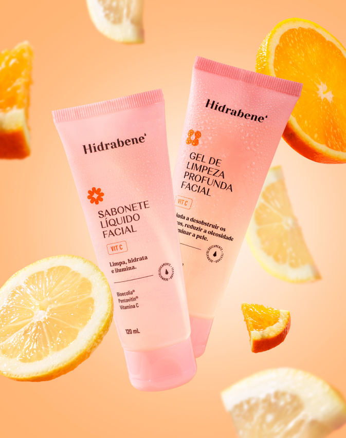 Sabonete Líquido Facial Vit C + Creme Anti-Aging